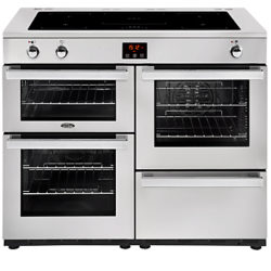 Belling Cookcentre 110EI Electric Range Cooker With Induction Hob